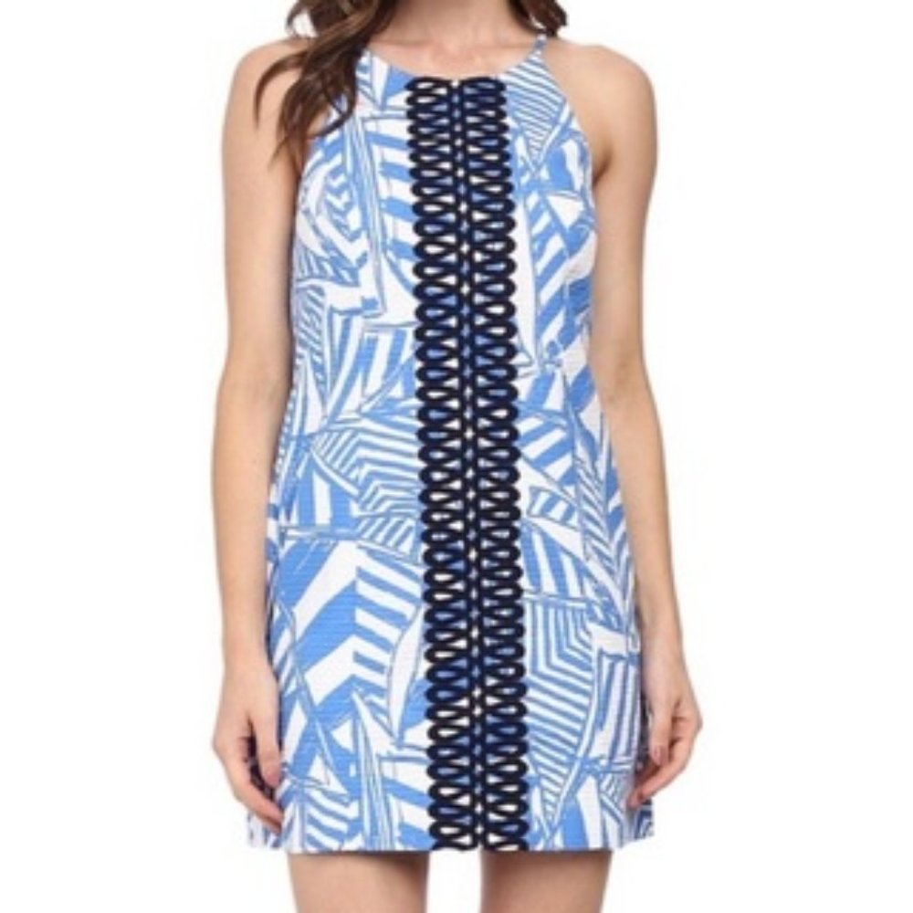 Lilly Pulitzer Annabelle Bay Blue Shift Dress